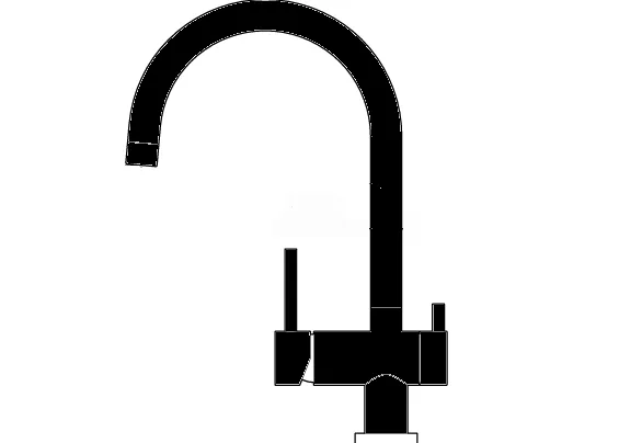 2168,  СМЕСИТЕЛЬ КУХОННЫЙ