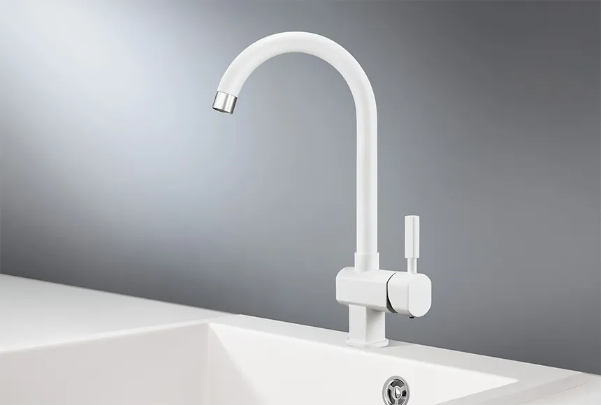 ST-31, БЕЛЫЙ, СМЕСИТЕЛЬ КУХОННЫЙ